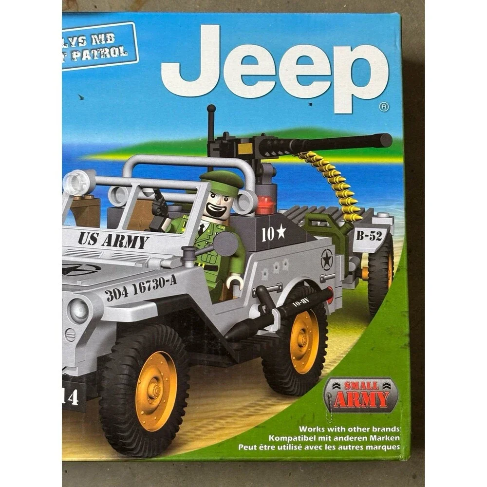 Brand New Sealed Cobi Jeep 24251 Willy MD Coast Patrol Building Set 2012
